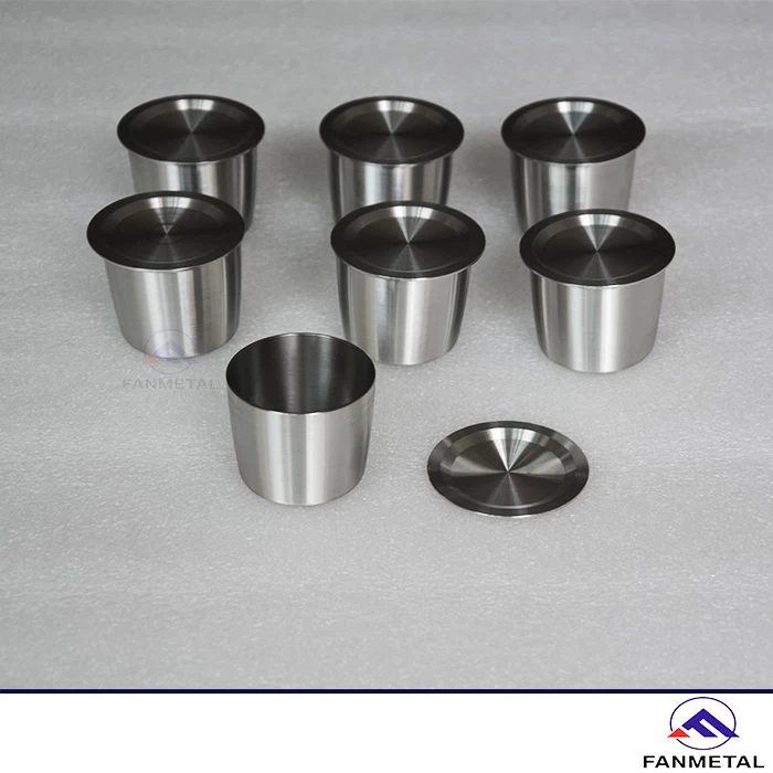 Polished Zirconium Crucibles Polished Zirconium Crucibles